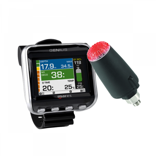 Mares Genius w/ LED Tank Module
